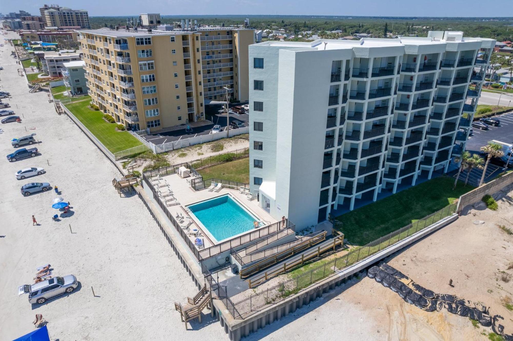 ניו סמירנה ביץ' Ocean View With A Beachfront Pool At Ocean Trillium Condo ~ 403 מראה חיצוני תמונה
