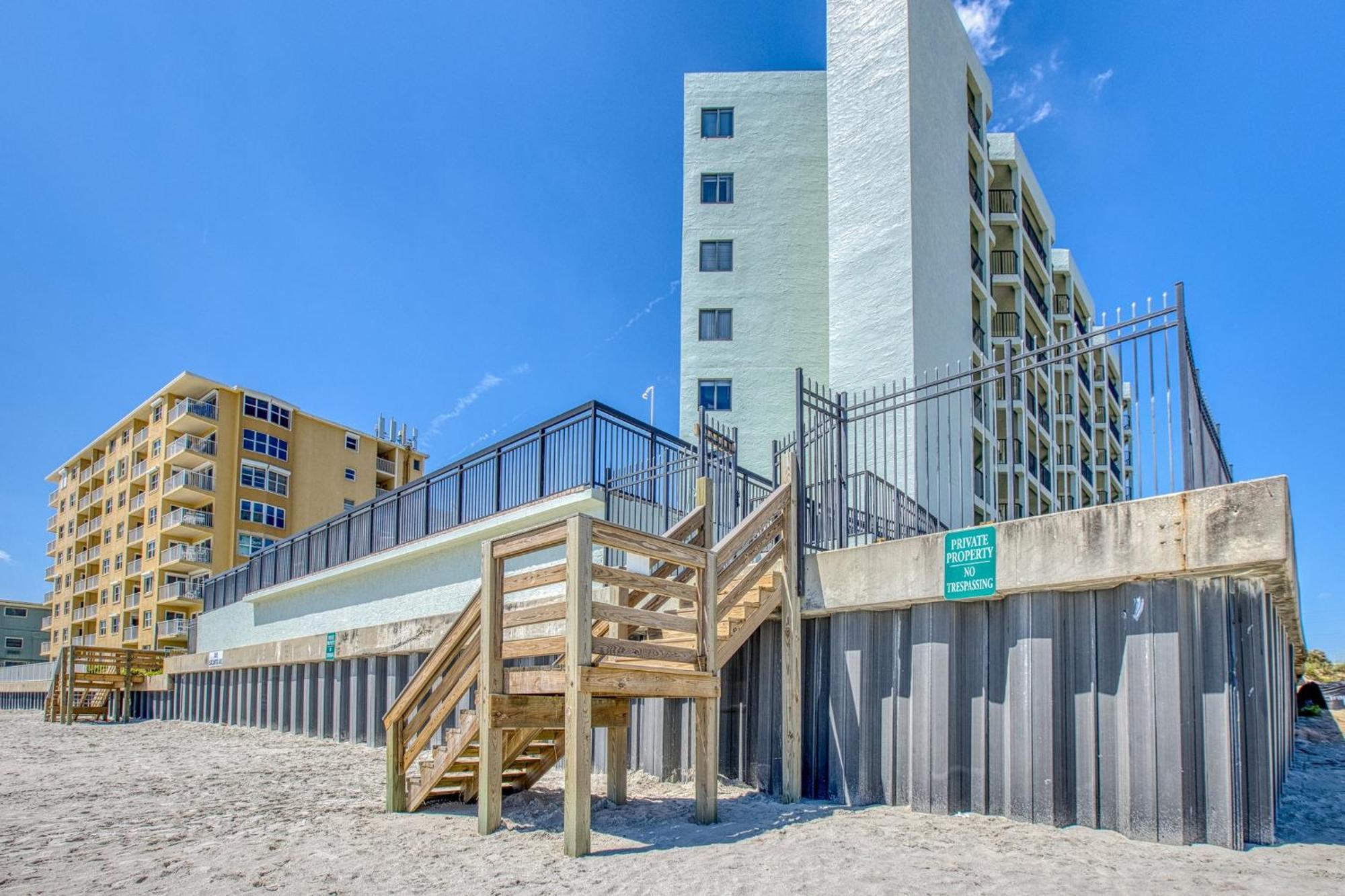 ניו סמירנה ביץ' Ocean View With A Beachfront Pool At Ocean Trillium Condo ~ 403 מראה חיצוני תמונה