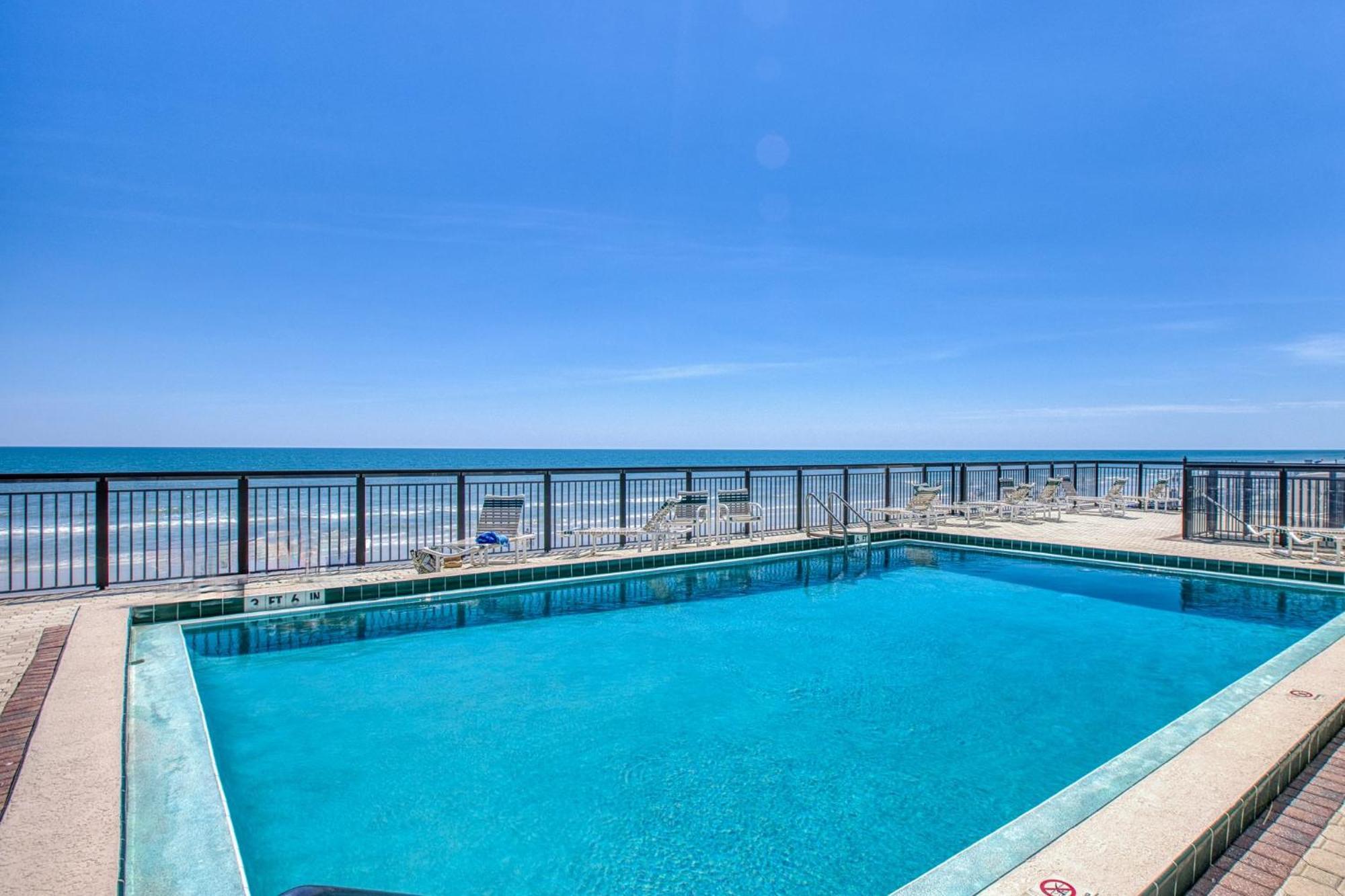 ניו סמירנה ביץ' Ocean View With A Beachfront Pool At Ocean Trillium Condo ~ 403 מראה חיצוני תמונה