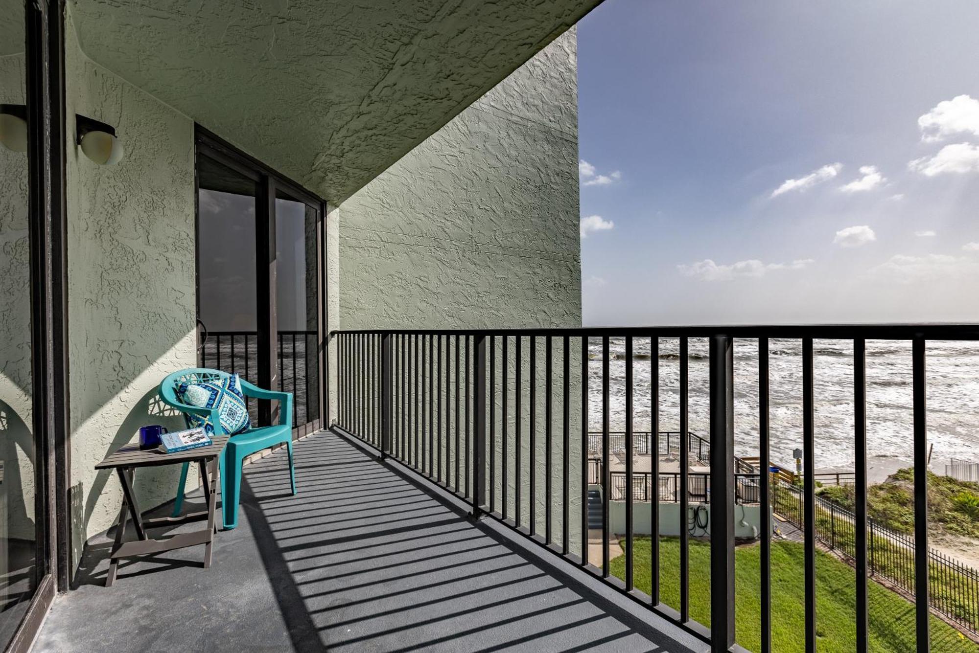 ניו סמירנה ביץ' Ocean View With A Beachfront Pool At Ocean Trillium Condo ~ 403 מראה חיצוני תמונה